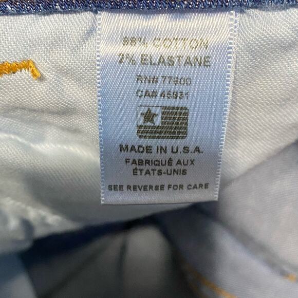 Sandrine Rose Mid-Rise Skinny Denim Jeans Indigo Size 26 - Picture 3 of 9